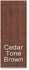 Cedar Tone Brown